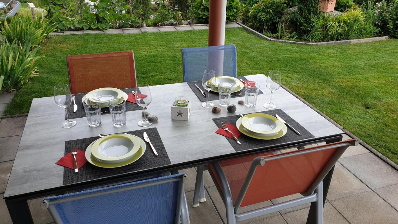 Ferienwohnung Seesicht Brunnen Luaran gambar